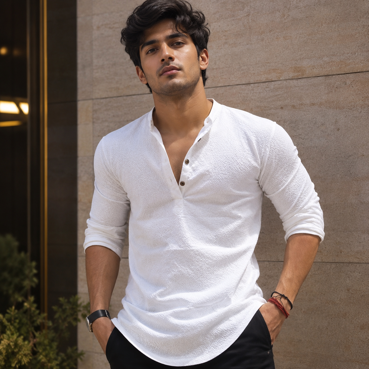 white modern t shirt